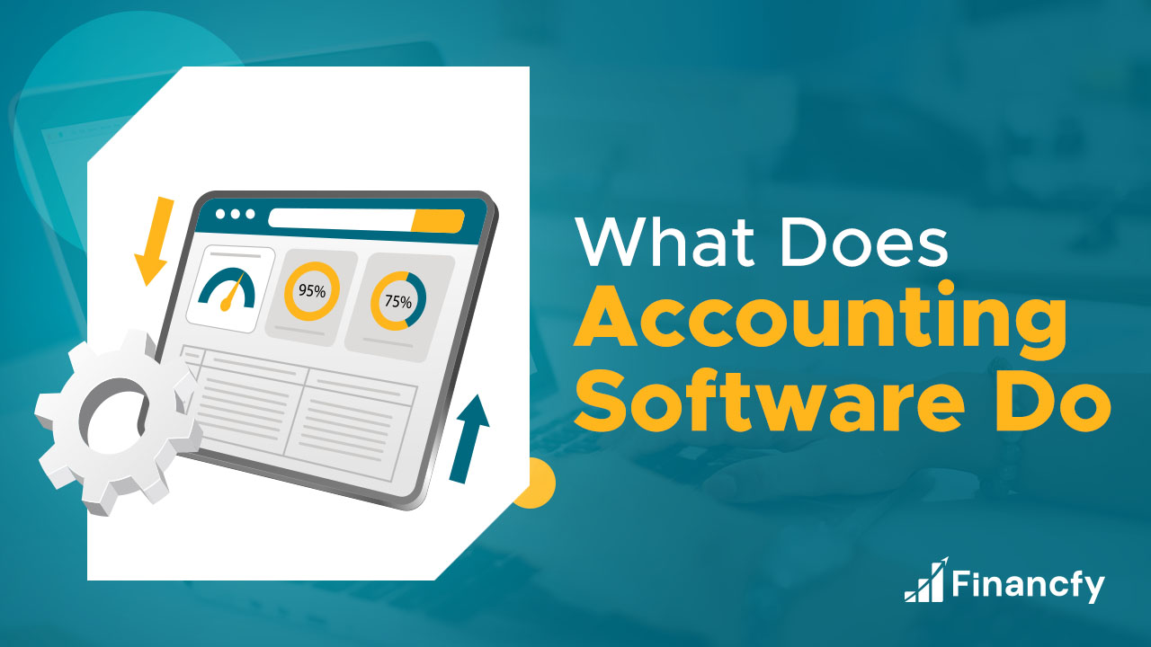 Work of accounting software for small business