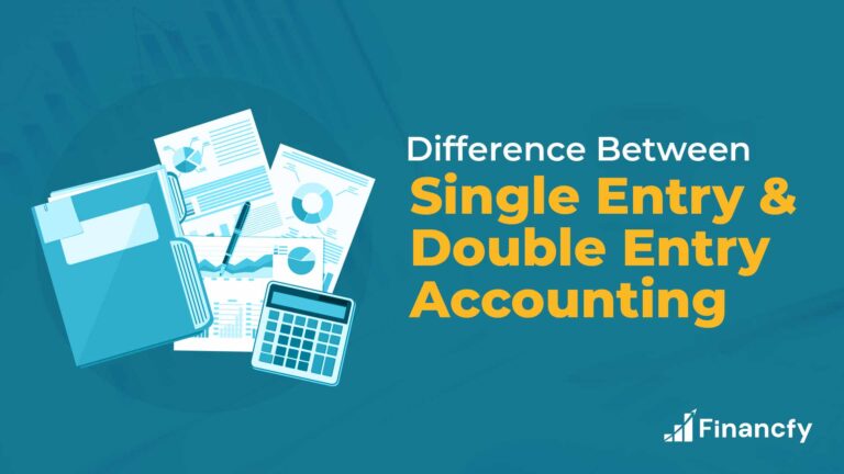 single entry vs double entry accounting