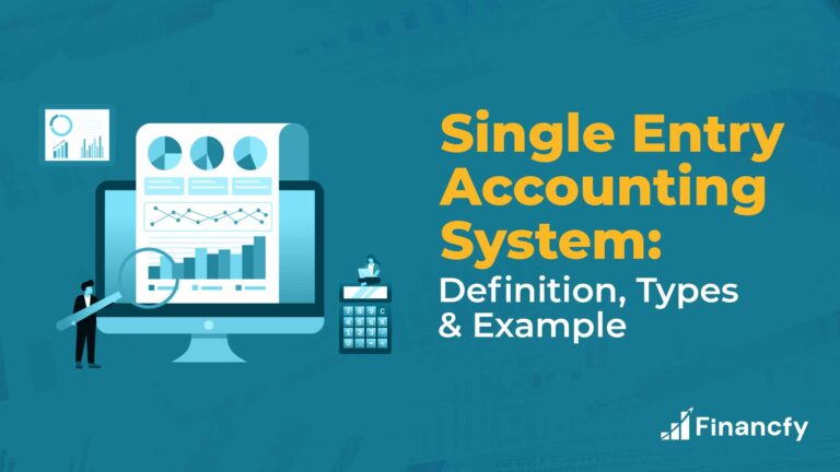 what is single entry accounting system